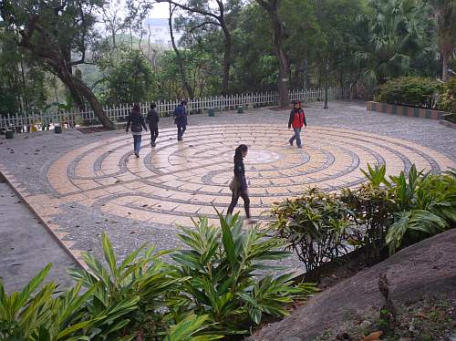 A labyrinth for meditation